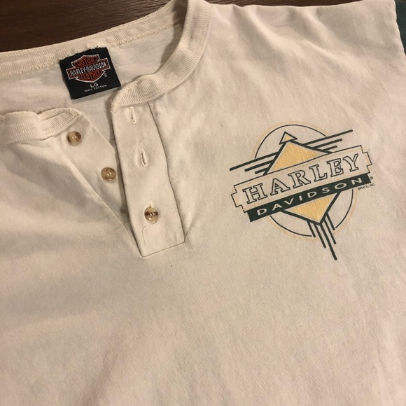 SOLD Vintage 1990s Harley t-shirt - Picture 3 of 8
